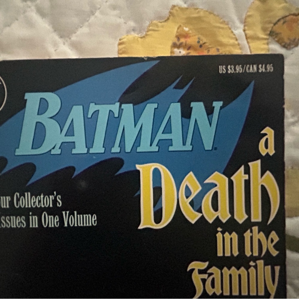 1988 Batman comic collection soft cover